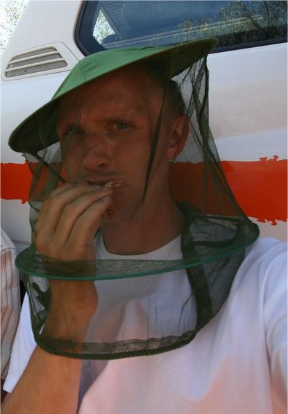 2006: JWH en de Australian Fly, Ayers Rock campground